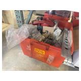 Crate of Assorted Plumbing Fittings and Parts