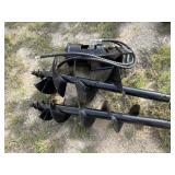 NEW SD Lanch Mini Excavator Auger w/2 Bits