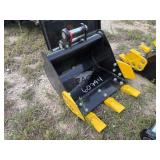 NEW SD Lanch Mini Excavator 40CM Toothed Bucket