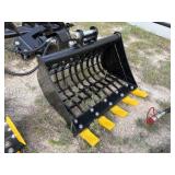 NEW SD Lanch Mini Excavator 60CM Rock Bucket