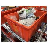 Tote of Assorted Plumbing Fittings