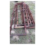 Lot of 4 Steel Gate Panels
