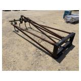 Skid Steer Homemade Extended Rake Attachment