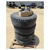 Set of 4- LT275/70R18 Wheel/Tires