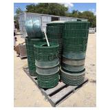 Pallet Lot of Assorted Septic Tank Risers