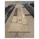 Lot of Assorted Sheet Metal & Metal Beams