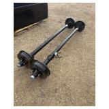 Lot of 2- 6 Lug Axles w/Brakes