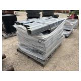 Pallet Lot of Assorted Sz.Galv. Rectangular Tubing