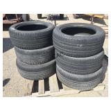 Lot of 6 Used Tires 255/50R19