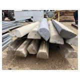 Lot of Concrete Parking Curbs