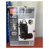 NEW 1/2HP Sump Pump