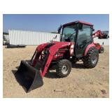 Mahindra 1538 HST Cab/Air 4WD w/1538L Loader