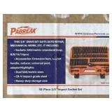 NEW PaBreak 50pc 3/8" Impact Socket Set