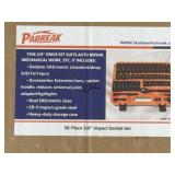 NEW PaBreak 50pc 3/8" Impact Socket Set