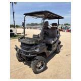 2026 SD Lanch SDLGC80 4-Seater Golf Cart(Black)
