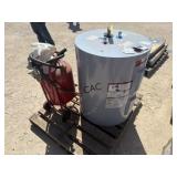Sandblasting Unit & New Water Heater