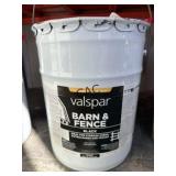 5GAL Valspar Oil-Base Barn & Fence
