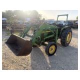 John Deere 1050 2WD w/JD75 Loader/Bucket