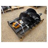 NEW Future Skid Steer Auger w/3 Bits