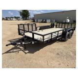 *2024 Texline T/A Utility Trailer w/Side Load Ramp