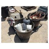 Lot of Assorted PVC Fittings & Supplies