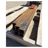 6pc 1 1/2"x1 1/2x39" Square Tubing