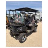 2026 SD Lanch SDLGC80 4-Seater Golf Cart(Black)