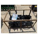 NEW AGT Skid Steer Auger w/3 Bits (Black)