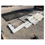 Lot of 2 Gate Panels and Misc Sheet Metal