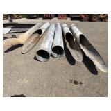 Lot of Assorted Size Tin Horns