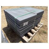 16pc 24x36 Dark Gray Textured Pavers