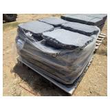 40pc Dark Gray Stepping Stones