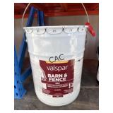 5GAL Valspar Oil-Base Barn & Fence RED