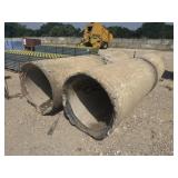 Lot of 4 Concrete Culverts