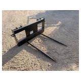 NEW JCT Skid Steer Bale Spear