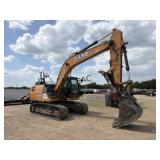 Case CX160D Cab/Air Excavator w/Hyd. Thumb
