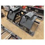 NEW Future Skid Steer Brush Grapple Bucket