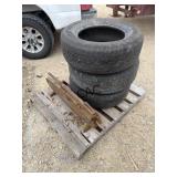 Antique Shear & 3 Goodyear Tires