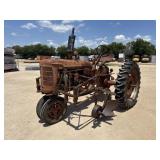 Farmall Super C w/2 Row Plow