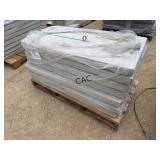 8pc 24x48 Light Gray Textured Pavers