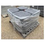40pc Dark Gray Stepping Stones