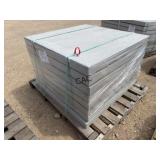 8pc 46x36 Light Gray Textured Pavers