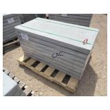 8pc 24x48 Light Gray Textured Pavers