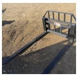 NEW JCT Skid Steer HD Pallet Forks