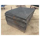 Approx 34pc Protection Mats