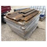 Pallet Lot of Assorted Size Rectangular Tubing