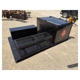 300GAL Fuel Tank on Skids w/Transfer Pump