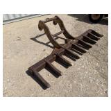 Bulldozer Root Rake Attachment