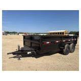 *2026 Salvation 7ï¿½x14ï¿½ Dump Trailer