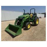 John Deere 5055E 2WD w/JD 512 Front Loader Bucket